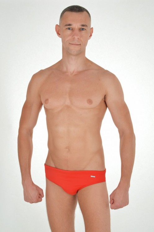 Червоні купальні плавки для чоловіків Uomo Mare 524 R - фото №2
